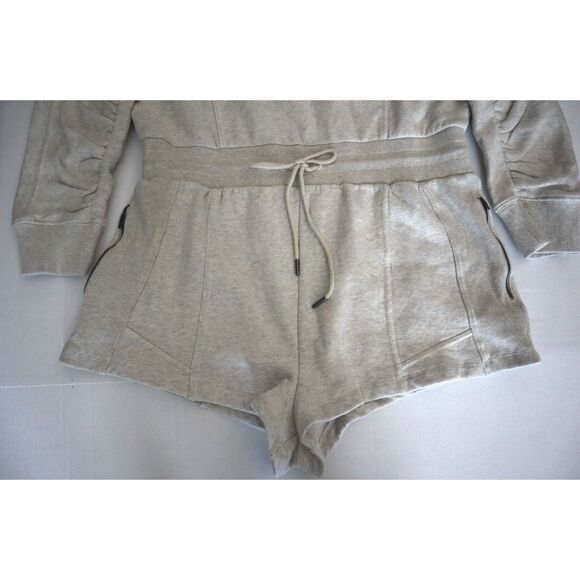 Free People Movement OB2023564 Women's Sz XL Gray Heather Intercept Romper - Picture 11 of 13